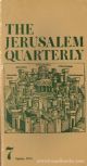 41424 The Jerusalem Quarterly ; Number Seven, Spring 1978